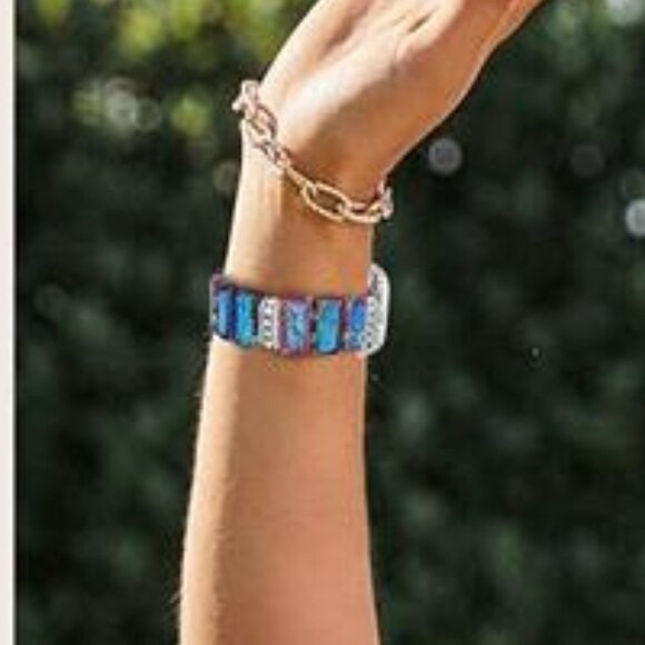 NEW Boho Stone Purple Apple Watch Band - Picture 2 of 5